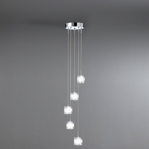 5 Light Ice Cube Cluster